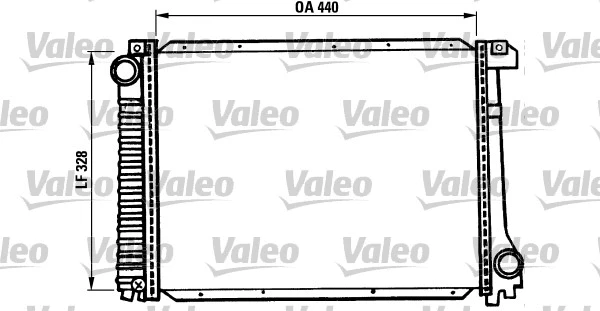Radiator, engine cooling (819397)
