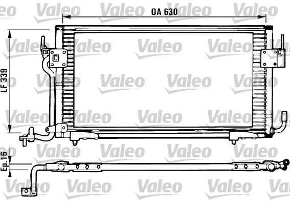 Condenser, air conditioning (816984)