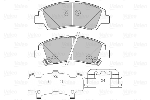 Brake Pad Set, disc brake (601409)