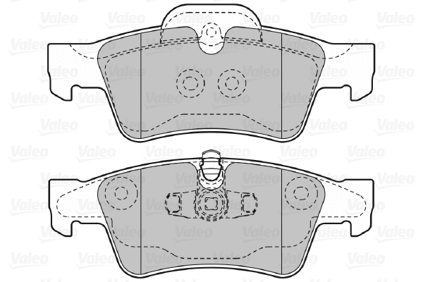 Brake Pad Set, disc brake (598802)