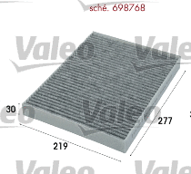 Filter, cabin air (698768)