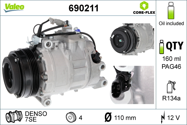 Compressor, air conditioning