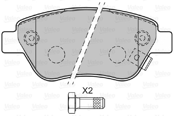 Brake Pad Set, disc brake (601346)