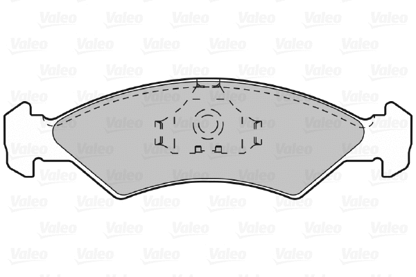 Brake Pad Set, disc brake (598167)