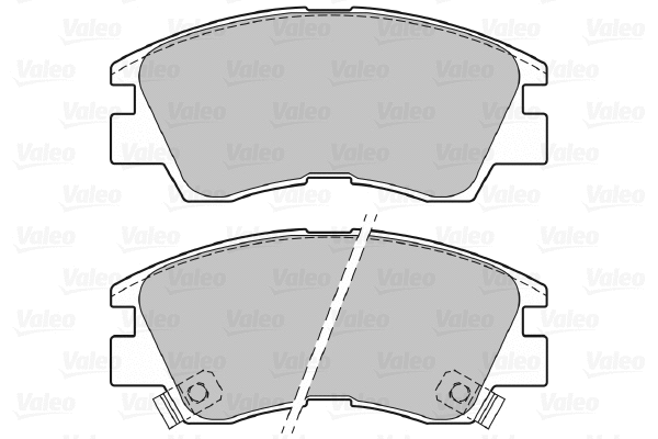 Brake Pad Set, disc brake (598597)