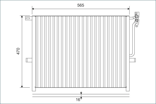 Condenser, air conditioning (817383)