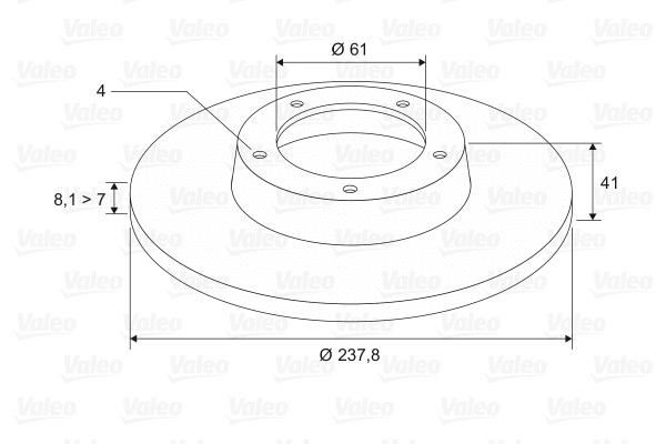 Brake Disc (186228)