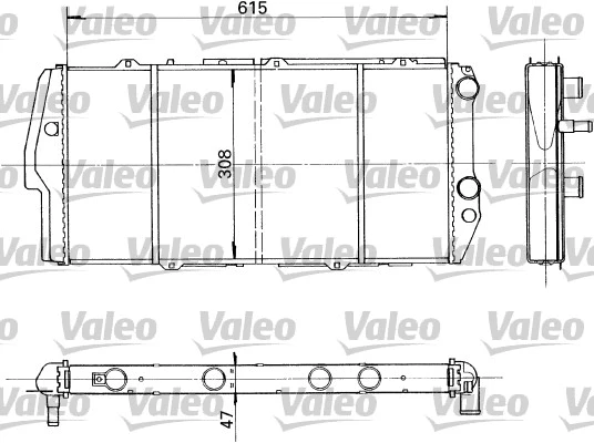 Radiator, engine cooling (730992)