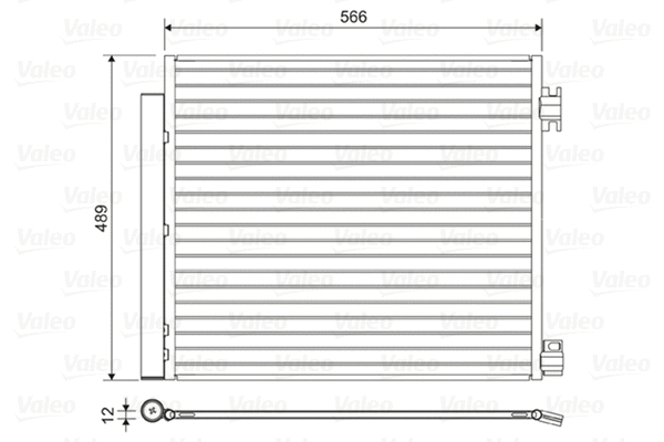 Condenser, air conditioning (822559)