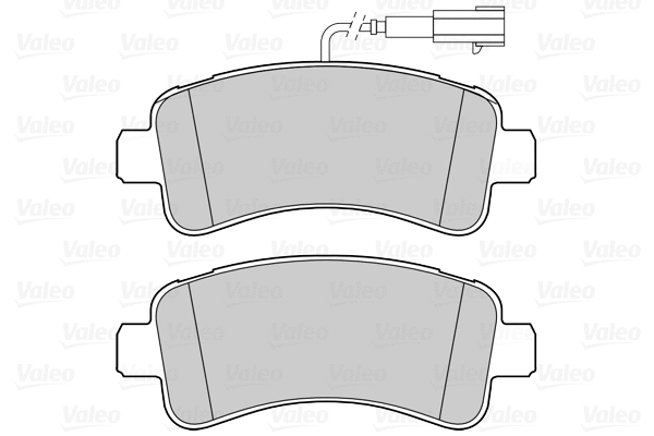 Brake Pad Set, disc brake (302268)