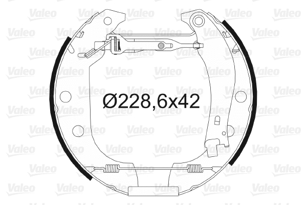 Brake Shoe Set (554710)