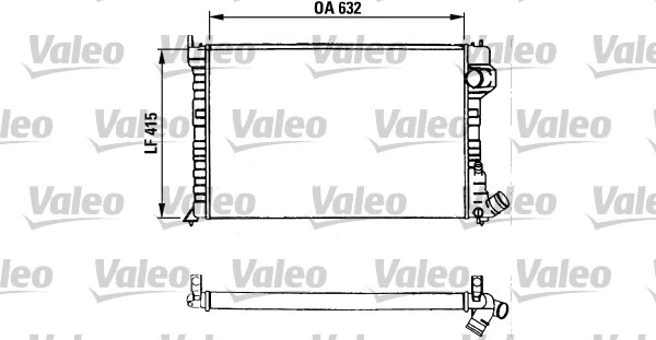Radiator, engine cooling (730934)