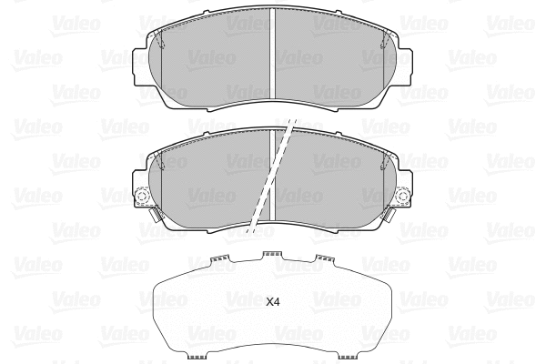 Brake Pad Set, disc brake (601349)