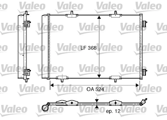 Condenser, air conditioning (818015)