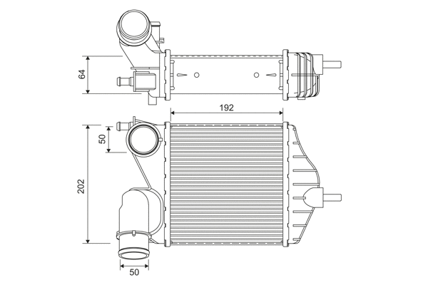 Charge Air Cooler (818726)