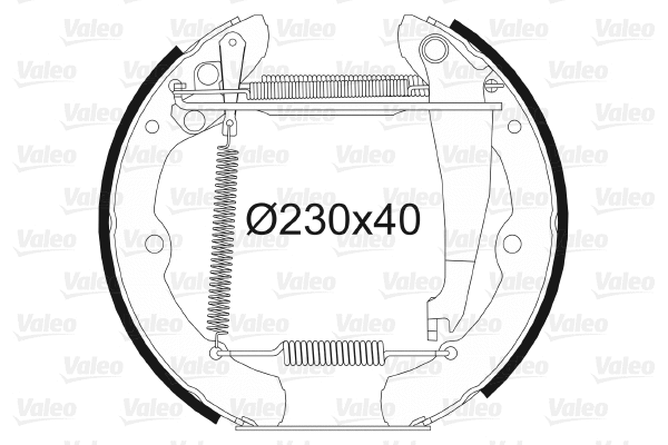 Brake Shoe Set (554784)