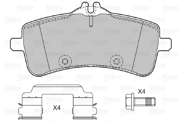 Brake Pad Set, disc brake (601471)
