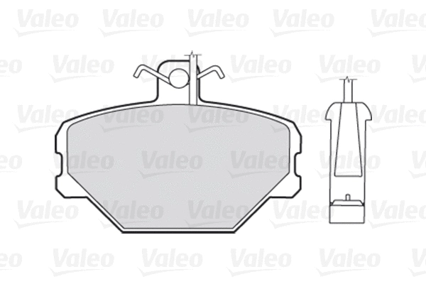 Brake Pad Set, disc brake (670095)
