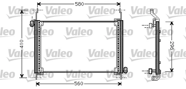 Condenser, air conditioning (818007)
