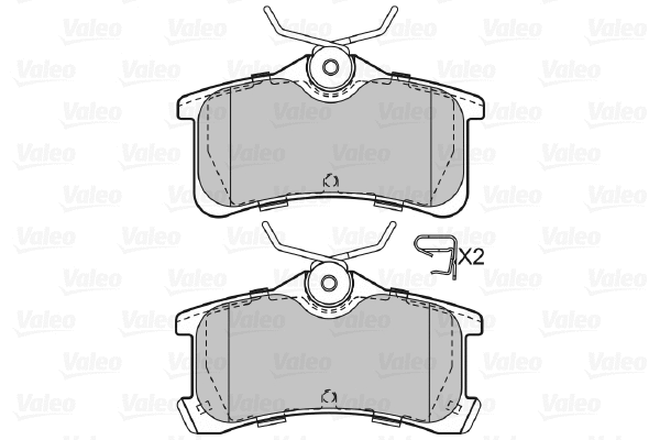 Brake Pad Set, disc brake (598810)