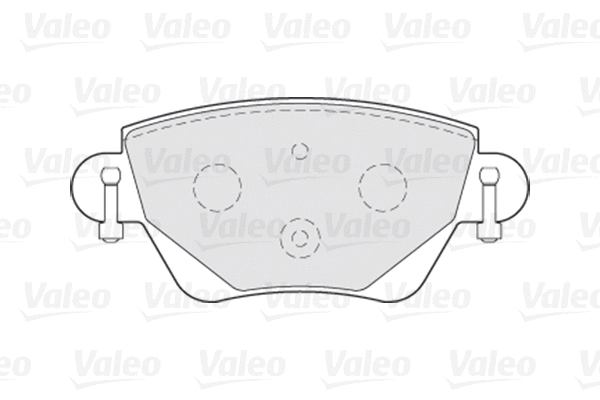 Brake Pad Set, disc brake (301434)