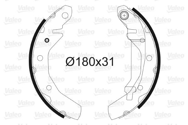 Brake Shoe Set (562744)