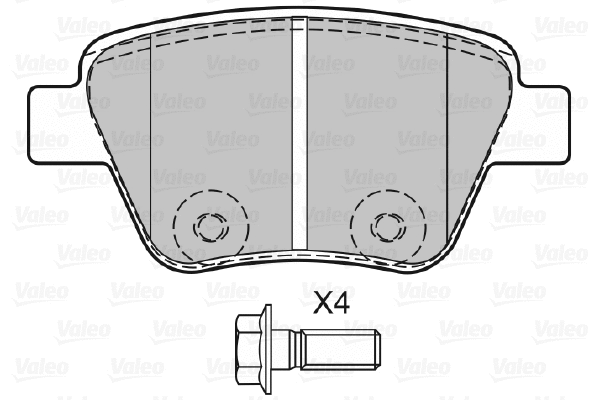 Brake Pad Set, disc brake (601137)