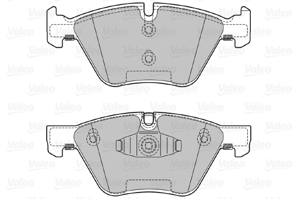 Brake Pad Set, disc brake (601126)