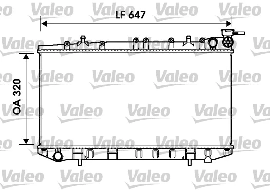 Radiator, engine cooling (734155)