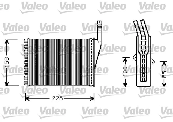 Heat Exchanger, interior heating (812288)