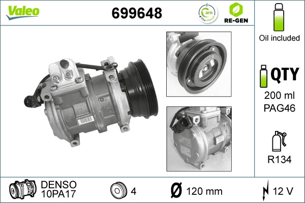 Compressor, air conditioning (699648)