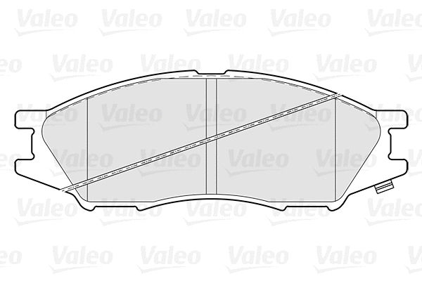 Brake Pad Set, disc brake (301747)