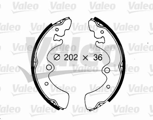 Brake Shoe Set (562681)