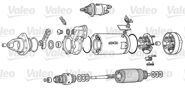 Starter (D13HP607)