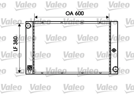 Radiator, engine cooling (734395)