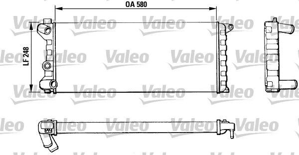 Radiator, engine cooling (811392)