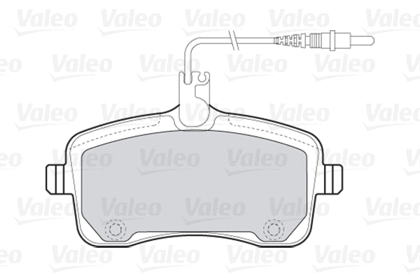 Brake Pad Set, disc brake (301662)