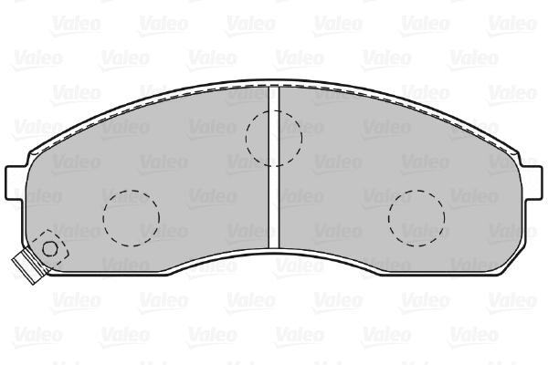 Brake Pad Set, disc brake (598821)