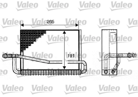 Evaporator, air conditioning (817520)