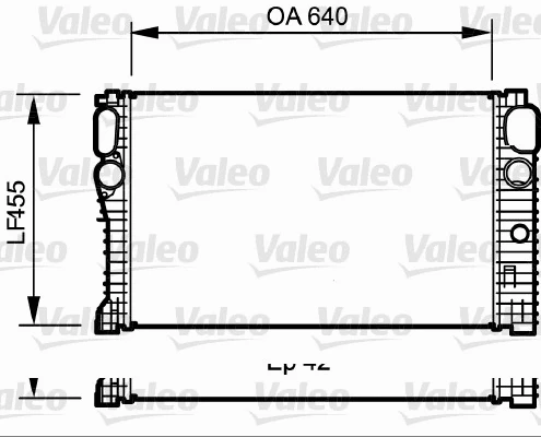 Radiator, engine cooling (734943)