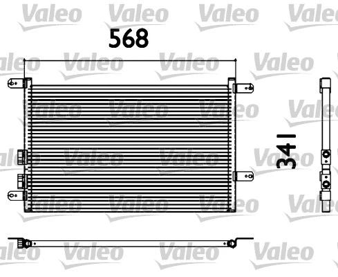 Condenser, air conditioning (817527)