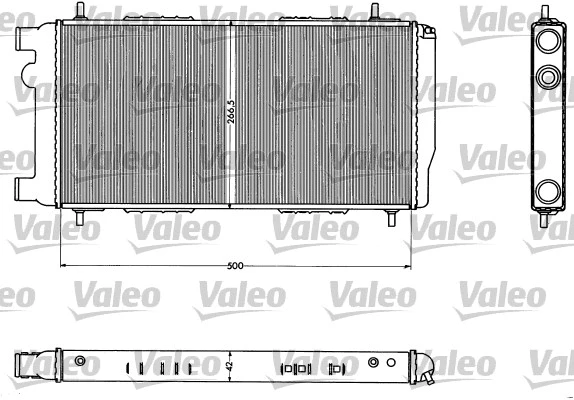 Radiator, engine cooling (883716)
