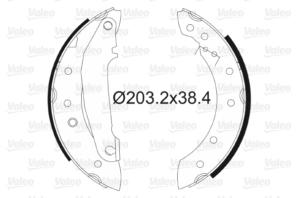 Brake Shoe Set (562083)