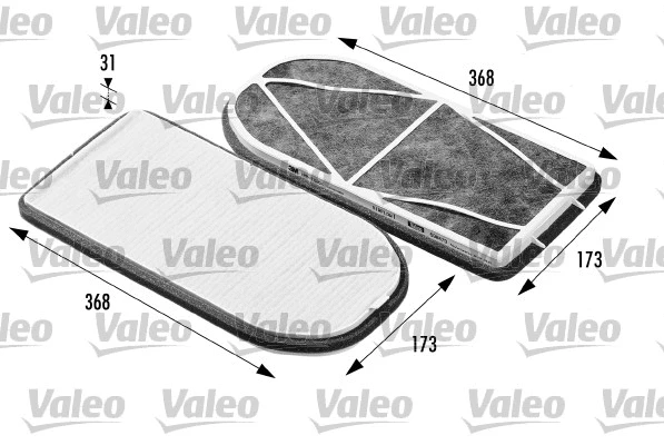 Filter, cabin air (698470)