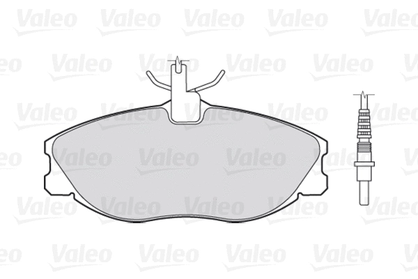 Brake Pad Set, disc brake (301069)