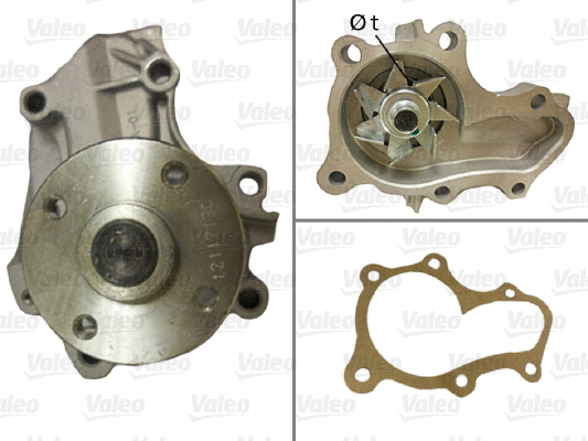 Water Pump, engine cooling (506900)