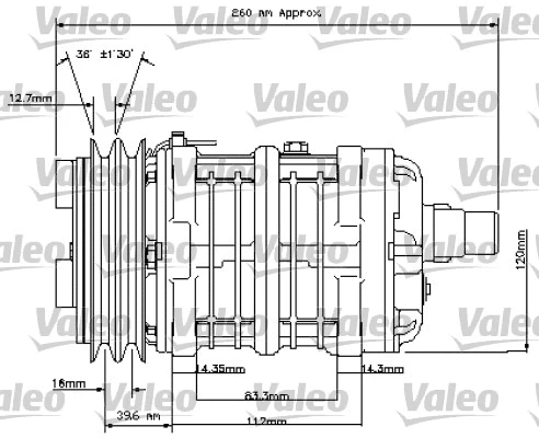 Compressor, air conditioning (815841)