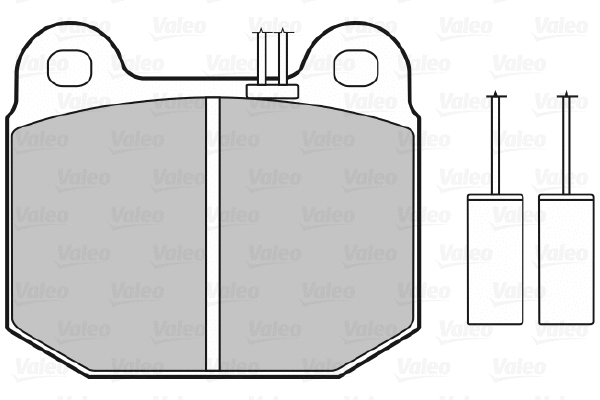 Brake Pad Set, disc brake (598115)
