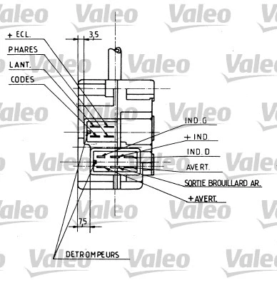 Steering Column Switch (251154)