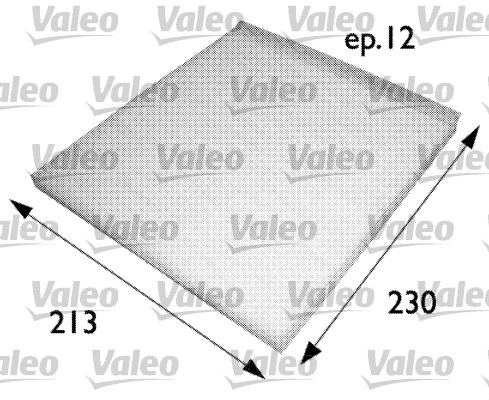 Filter, cabin air (698691)